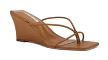 TONY‎ BIANCO Gretta Sandal in Tan Wedge Size 9.5
