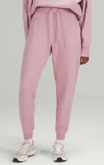 Lululemon Womens Size 14 Scuba High-Rise Jogger Heathered Pink Taupe