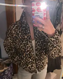 Fleece Cheetah Jacket