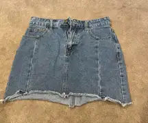 Jean Mini Forever 21 Skirt