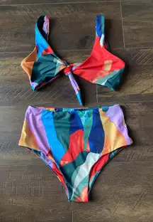 SHEIN High Waisted Bathing Suit