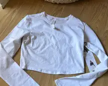 Alosoft Crop Finesse Long Sleeve