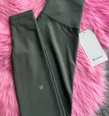 Lululemon size 6 Wunder train HR 28” palm deco