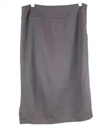 Nine West Midi Skirt with Small Slit on Side