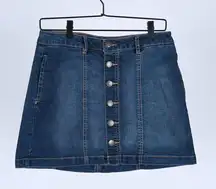 Bongo Jean Skirt Y2K