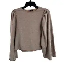 Express Silver Shimmer Glitter Top Size XS