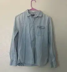 BDG  denim button down top