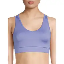 Avia Periwinkle Padded Medium Impact Sports Bra Women's Sz Small
