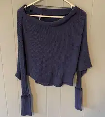 Free People Waffle Longsleeve Size XS