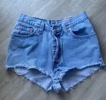 Vintage 501 Levi's shorts