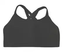 Lululemon‎ AirSupport Bra 38DD Dark Green High Support Cross Back