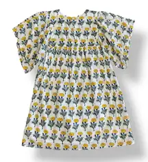 Emerson Fry Basalie Dress in Big‎ Marigolds Size Small, Boho, Organic Cotton