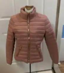 Small  Pink Puffer Jacket