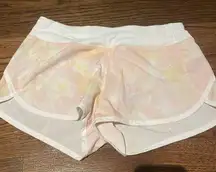 Pink and yellow  shorts