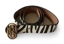 Zebra Jean Belt