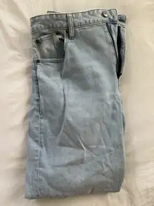 Light Wash High Waisted Abercrombie jeans