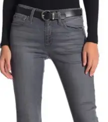 Joe’s Grey High Rise Skinny Jeans