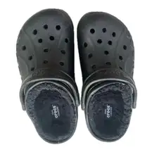 Crocs Unisex Adult Dual Comfort Baya Lined Fuzzy Plush Fleece Clog Slippers W6