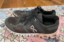 On Cloud Running Shoes Women’s Black pink 9.5