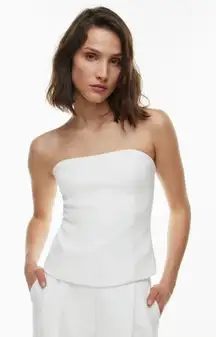 Aritzia Babaton Headline Bustier White Size 4