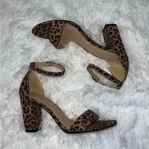 Refresh Cheetah Leopard Print Heels size Women’s 9