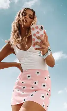 Shelly Mini Skirt Pink