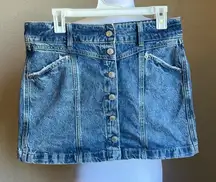 ARIZONA Denim button down mini skirt | 9