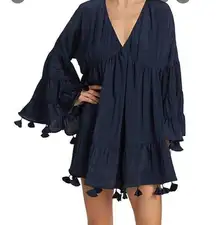 MISA Los Angeles Misa Mahtab Tassel Babydoll Dress