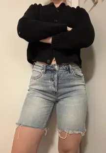 Free people Jean shorts 