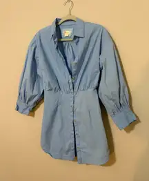 Anthropologie Maeve Button Down Dress