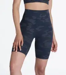 NWT BLACK CAMO SPANX BIKER SHORT