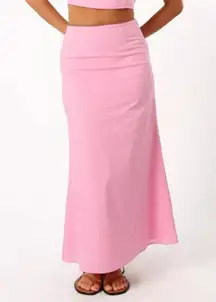 Petal & Pup Willow Pink Maxi Skirt XS
