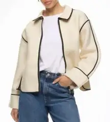 Modern Citizen Madison Contrast
Trim Coat jacket size XSmall