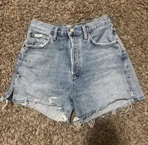 Agolde Dee High Rise Short In Jinx 26