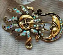 Celestial Aurora Borealis Brooch 