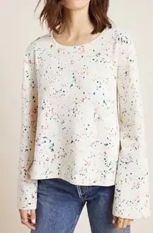 MAEVE Jaime Paint splatter  Anthropologie‎ Size Small