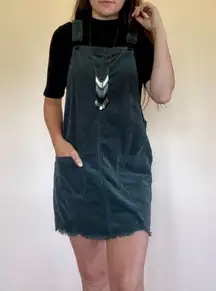 American Eagle Corduroy Overall Dress