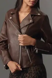 Anthropologie Leather Jacket