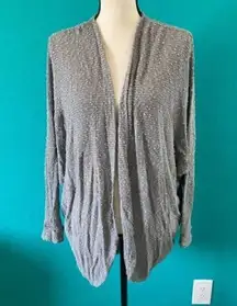 Lush size small textured cardigan