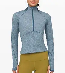Always Alert Half-Zip Active Pullover Sweater Top