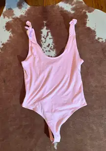 Crown and Ivy pink bodysuit  size large  No flaws