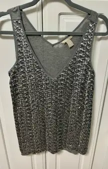 Banana Republic Sequin Holiday Tank 