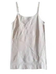 Shapermint Essentials Beige Smoothing Slip Dress Adjustable Straps M/M