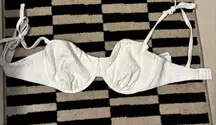 Abercrombie & Fitch Curve love Tie-strap Underwire Bikini Top