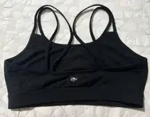 Gaiam Shine Wire-Free Medium Impact Yoga Sports Bra