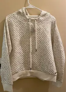 BKE Buckle Pullover Quilted Hooded Hoodie Sweatshirt Women’s XS New NWT