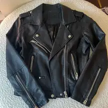 BLANKNYC Leather Jacket in Black Size Small