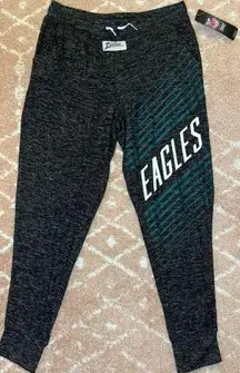 Majestic  NFL Philadelphia Eagles Grey Joggers Football Philly Size Medium