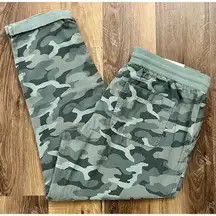 New Maurices Women's‎ Weekender Camo Pants Drawstring Waist Pockets Size 12