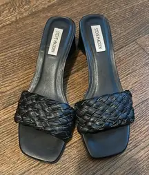 Steve Madden Black Women's mules sz 9